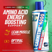 Ronnie Coleman L-Carnitine XS 4000, 465 ml Rainbow Candy